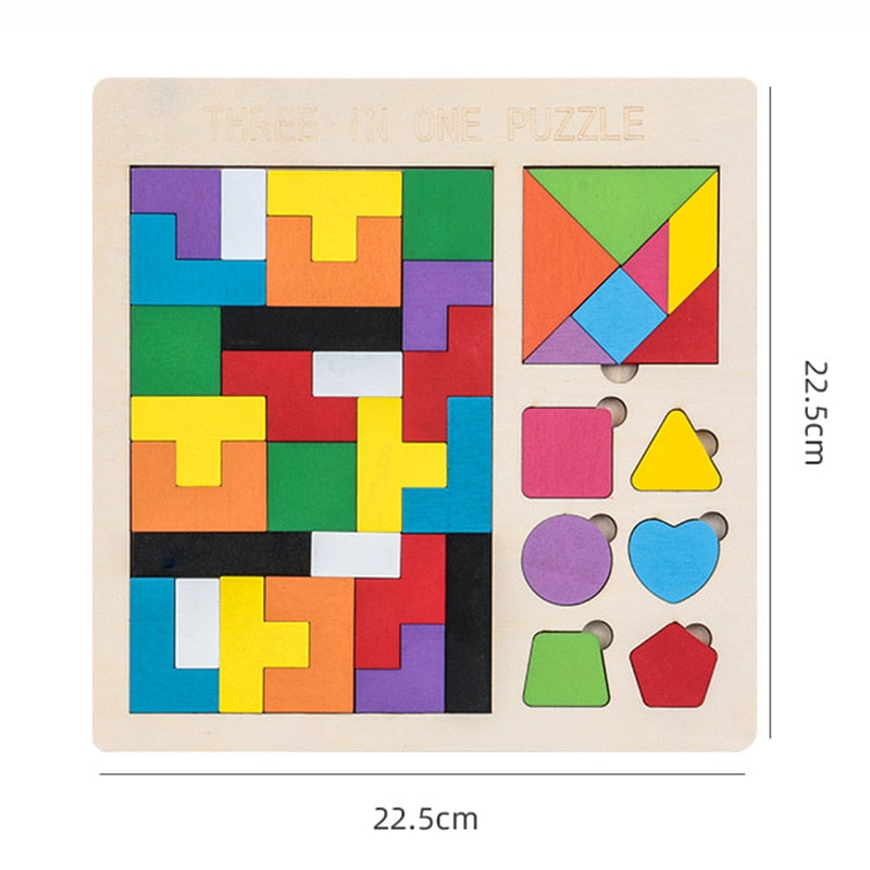 Tetris Tangrams
