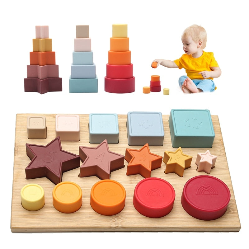 3-in-1 Sorting Stacking Puzzle